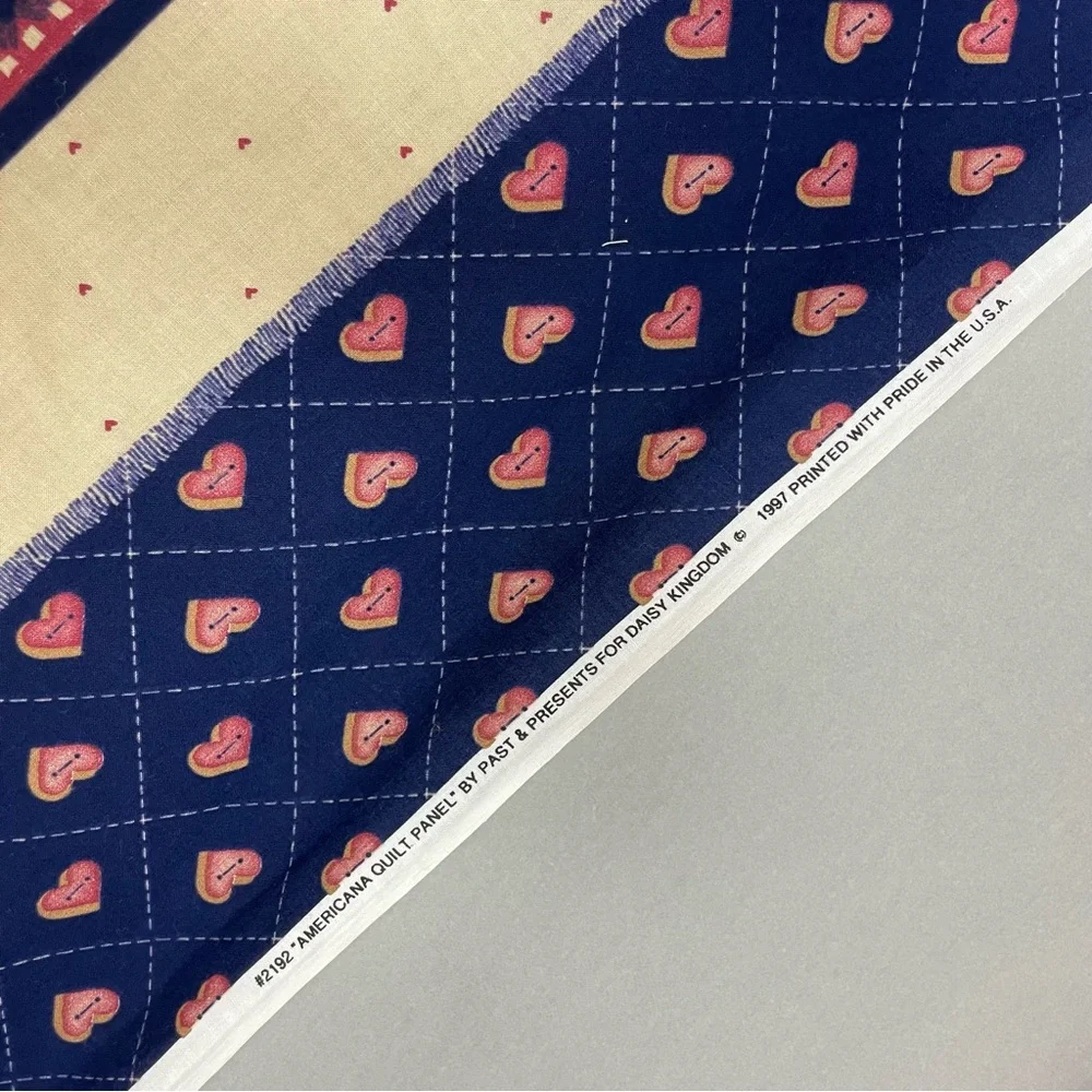 Vintage 1997 Daisy Kingdom Quilt Panel Fabric Project Applique Sew Baby #K17